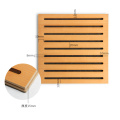 Wooden Sound Insulation Wood Perforate Panel Board